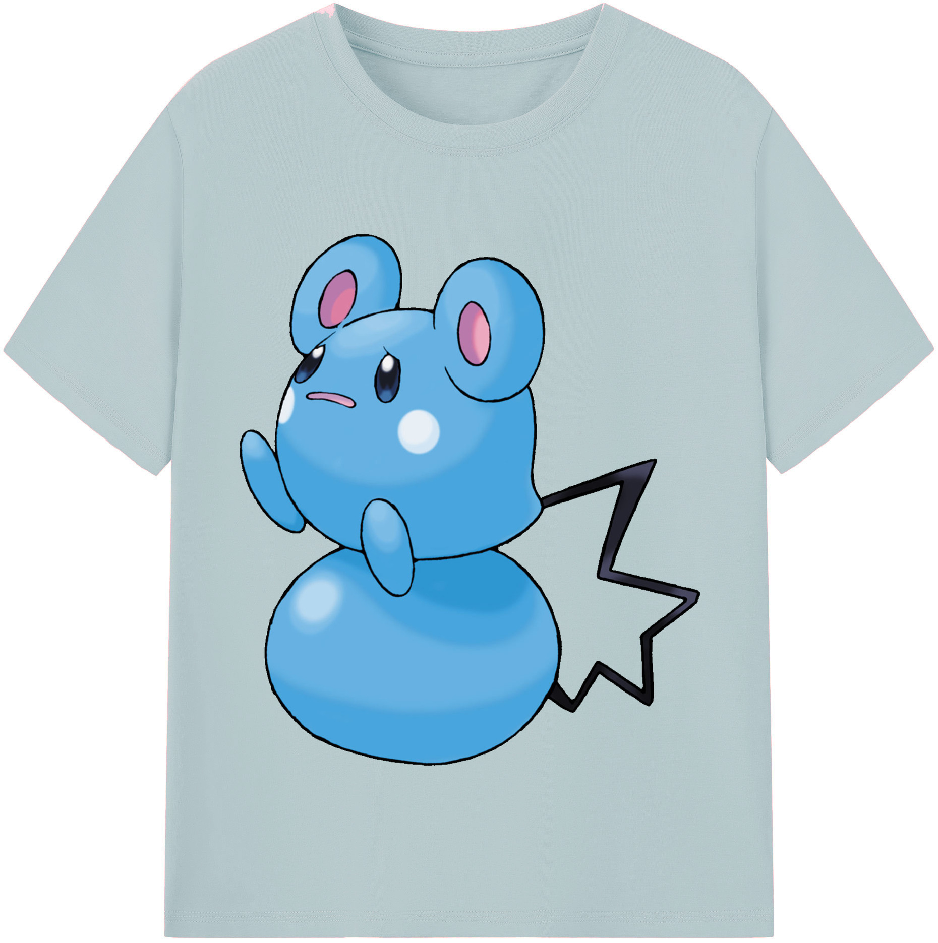 （画像用） ポケットモンスター Pokémon 綿100％半袖Tシャツ（フロントプリント）